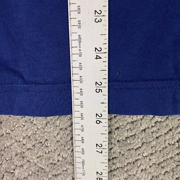 Robert Graham T Shirt Men's Medium Blue Dripping Skull Melting Skulls Cotton - Picture 7 of 7